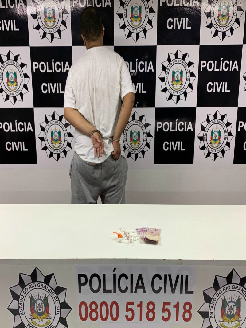 Preso por tráfico