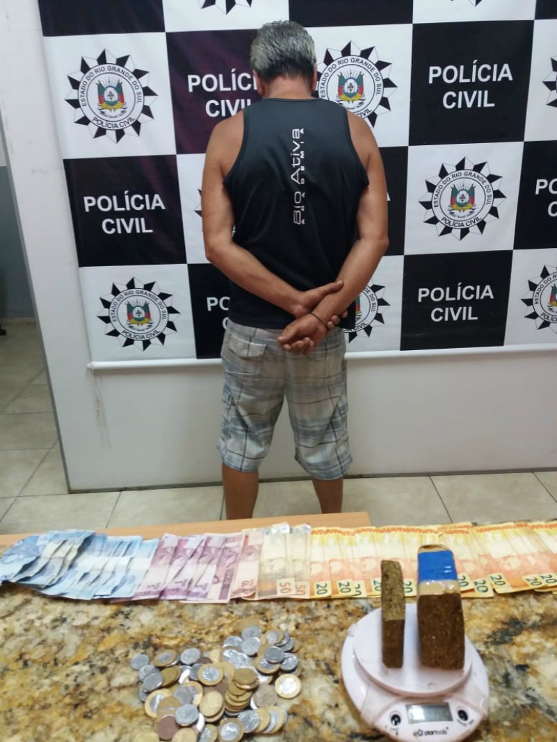 Preso por tr&aacute;fico