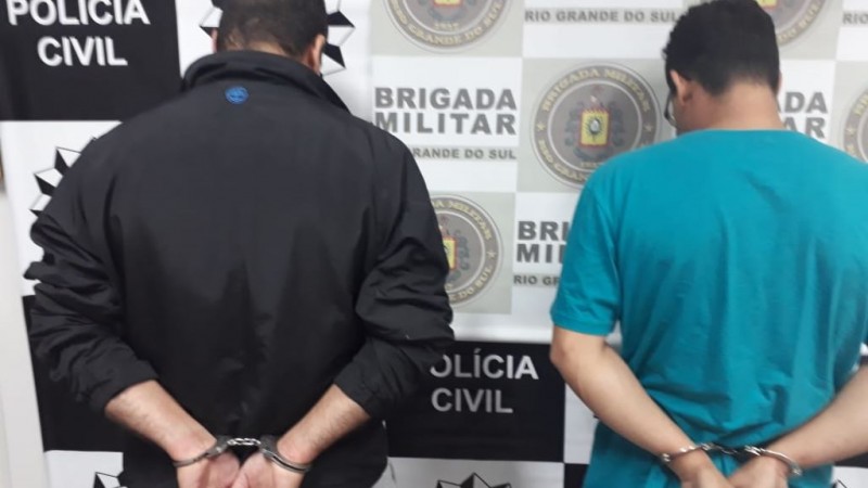 Triunfo DP Latroc&iacute;nio Policial Militar Tr&ecirc;s suspeitos presos