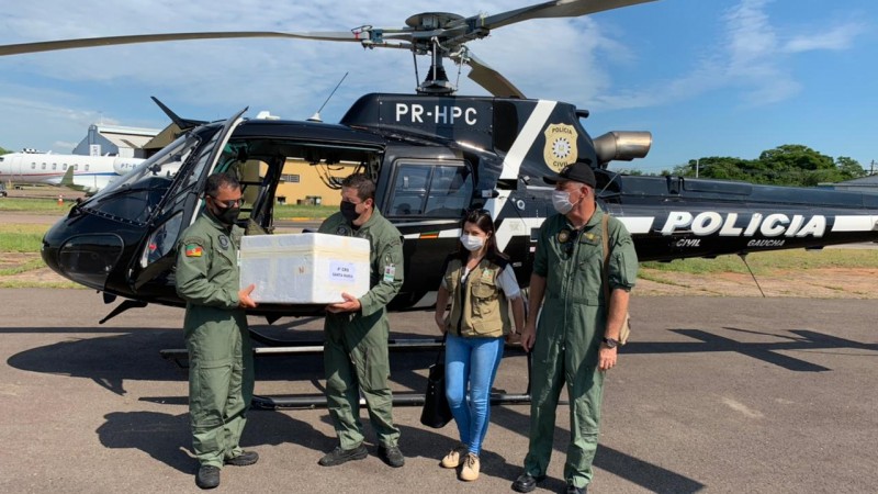 Transporte de Vacinas contra COVID-19