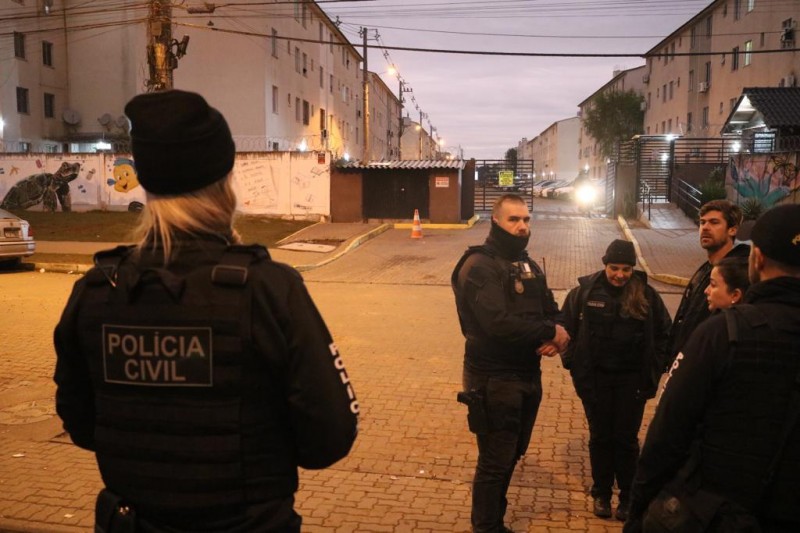 Polícia Civil deflagra Operação Creta, em São Leopoldo - Polícia Civil RS