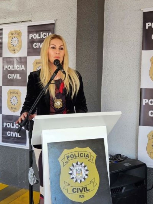 Evento contou com a presença da Subchefe de Polícia, Delegada Adriana Regina da Costa