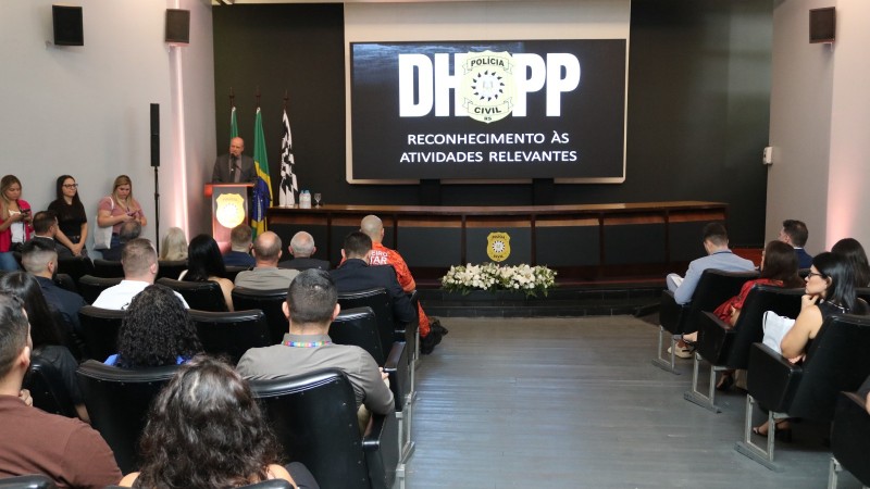 Solenidade de homenagens DHPP