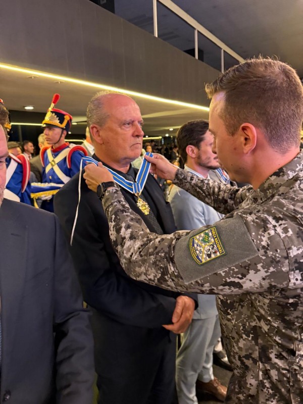 Solenidade de entrega da Medalha da Ordem do Mérito do Ministério da Justiça e Segurança Pública